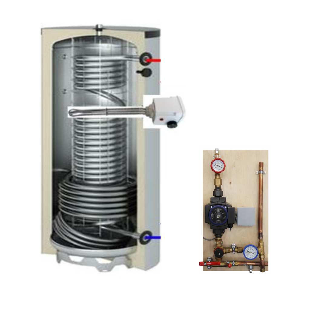 Base Système Solaire Combiné 1500L