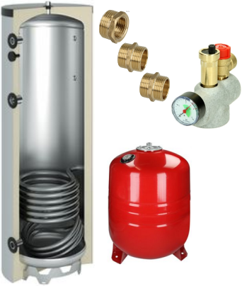 Kit Ballon chauffage 300l Simple Echangeur