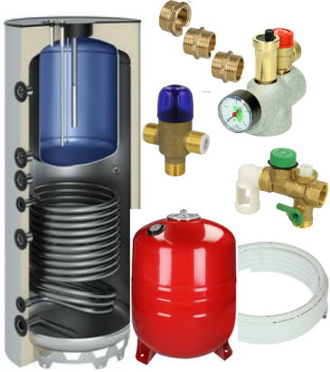 Kit Ballon citerne à citerne 500l simple échangeur B