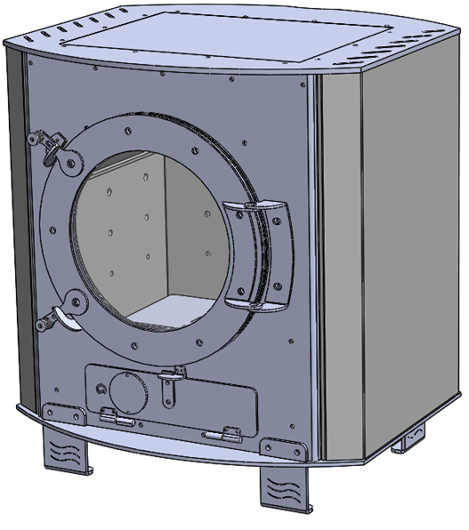 Pack poêle bouilleur à fabriquer - Julius