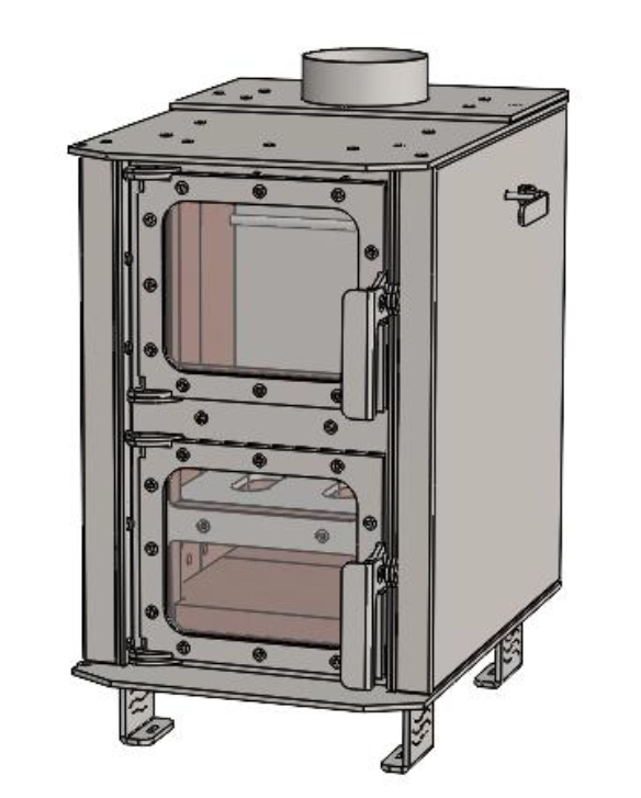 Pack poêle bouilleur à fabriquer - Tinylus