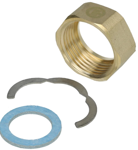 [INO12SetRac] Set de raccords pour flexible inox 1/2" [1*raccord complet]