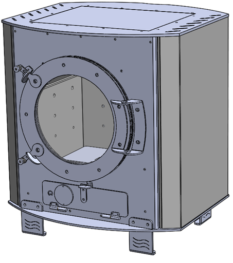 Pack poêle bouilleur à fabriquer - Julius
